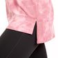 Ideology Women's Tie-Dyed High-Low Hem Sweatshirt Red Size XX-Large