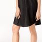 Karen Scott Women's Chambray Shirtdress Black Size Medium