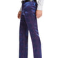 INC International Concepts Men's Slim Fit Iridescent Plaid Pants Purple Size 34X30
