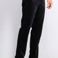INC International Concepts Men's Slim Fit Velvet Pants Black Size 38