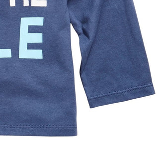 First Impressions Baby Boy's Smile-Print Cotton T-Shirt Blue Size 3-6 Months