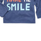 First Impressions Toddler Boy's Smile Print Cotton T-Shirt Blue Size 2T