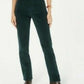 Charter Club Women's Lexington Corduroy Tummy Control Pants Green Size 12