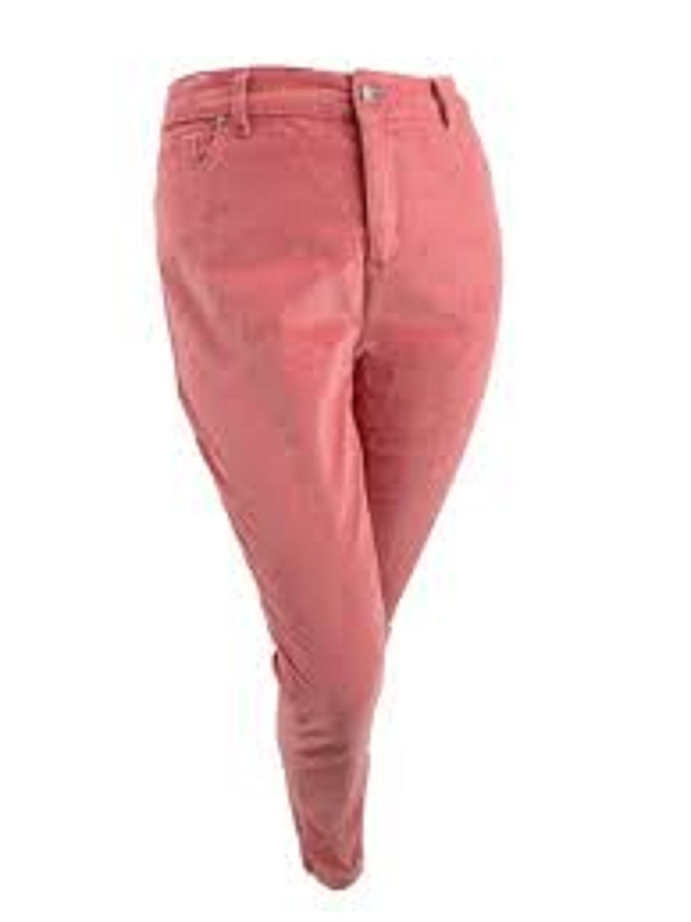 Charter Club Women's Lexington Corduroy Tummy Control Pants Pink Size 8