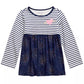 First Impressions Baby Girl's Cotton Long-Sleeve Striped Confetti Tunic White Size 18 Months