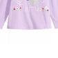 First Impressions Toddler Girl's Long Sleeve Elephant T-Shirt Purple Size 3T