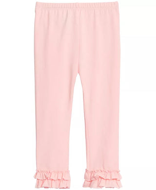 First Impressions Toddler Girls Ruffle Hem Leggings Pink Size 3T