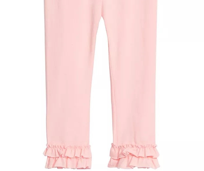 First Impressions Toddler Girls Ruffle Hem Leggings Pink Size 3T
