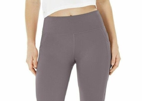 Ideology Women's Yoga Running Athletic Leggings Purple Size Small