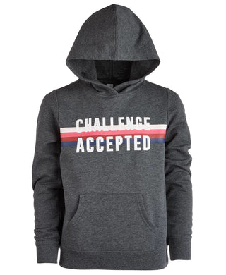 Ideology Big Girls Graphic-Print Hoodie Gray Size Large