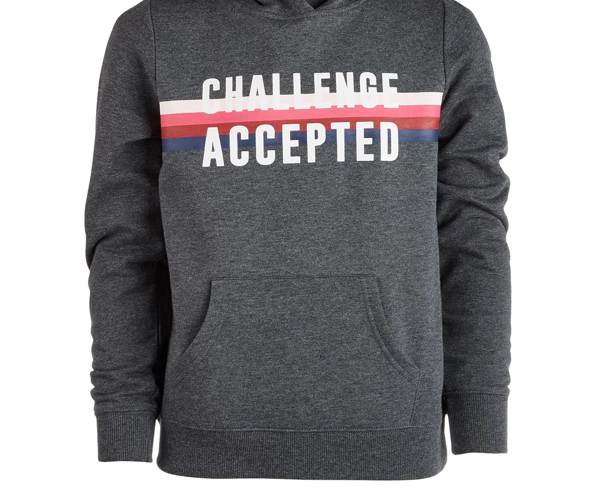 Ideology Big Girls Graphic-Print Hoodie Gray Size Large