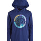 Ideology Big Boy's Graphic Print Hooded T Shirt Blue Size Large