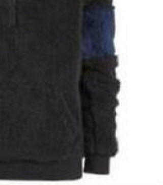 Ideology Big Boys Faux-Fur Hoodie Black Size Large