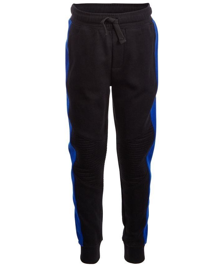 Ideology Big Boys Colorblocked Pants Black Size Large