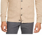 Tasso Elba Men's Cashmere Button Cardigan Brown Size Extra Large