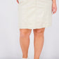 Karen Scott Women's Plus Size Knit-Waistband Skort Gray Size 18W