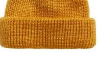 Club Room Men's Fisherman Beanie Yellow