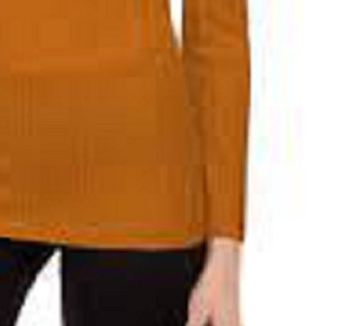 INC International Concepts Women's Off-The-Shoulder Ribbed Sweater Med Yellow Size Small