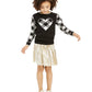 Charter Club Little Girls Buffalo Check Family Sweater Natural Size 6