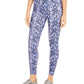 Ideology Women's Python Print Leggings Purple Size XX-Large