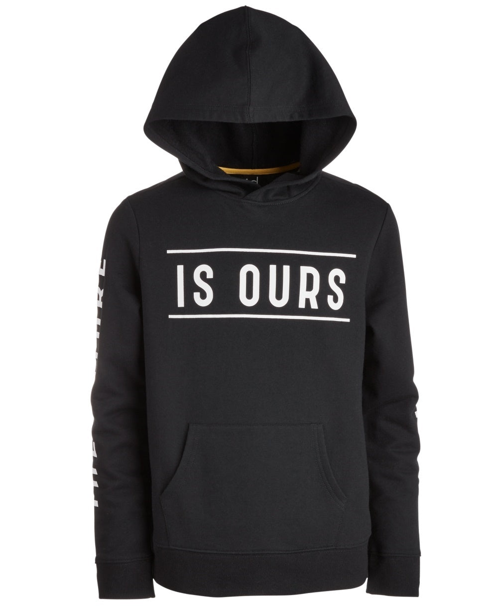 Ideology Children Big Boys Future Print Hoodie Black Size Medium