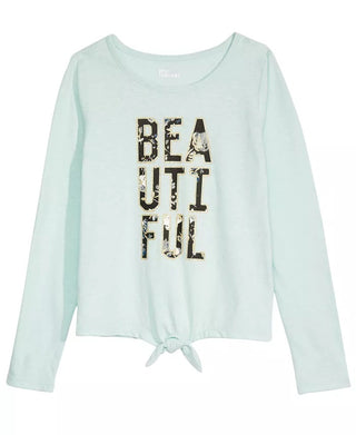 Epic Threads Big Girl's Beautiful T-Shirt Navy Size Small