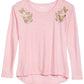 Epic Threads Big Girls Butterfly T-Shirt Pink Size Medium