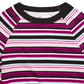 Epic Threads Big Girls Striped Top Dark purple Size Small