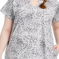 Ideology Women's Printed Tunic Grey Size 2X