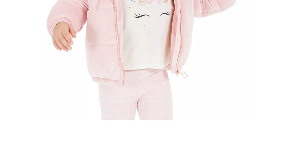 Epic Threads Little Girl's Unicorn Horn Long Sleeve T-Shirt Natural Size 6X