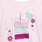 Epic Threads Toddler Girl's Cake Slice T-Shirt Pink Size 4T