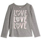 Epic Threads Toddler Girl's Cheetah Love T-Shirt  Grey Size 4T