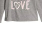 Epic Threads Toddler Girl's Cheetah Love T-Shirt  Grey Size 4T