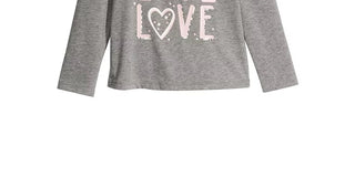 Epic Threads Toddler Girl's Cheetah Love T-Shirt  Grey Size 4T