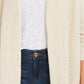 INC International Concepts Women's Waffle-Stitch Cozy Cardigan Sweater White Size Medium