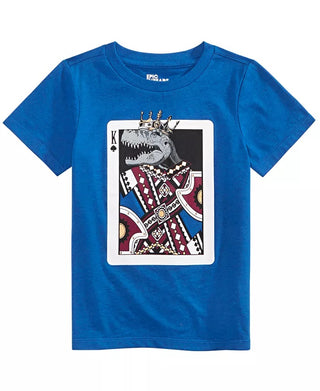 Epic Threads Toddler Boys King Card T-Shirt Navy Size 4T SLIM
