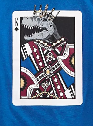 Epic Threads Toddler Boys King Card T-Shirt Navy Size 4T SLIM