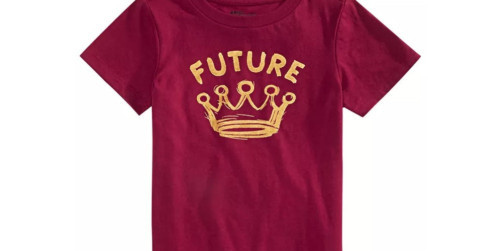 Epic Threads Toddler Boy's Future Print T-Shirt Red Size 4T