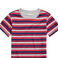 Epic Threads Big Boys Multi-Stripe T-Shirt Gray Size Large