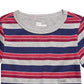 Epic Threads Toddler Boy's Multi-Stripe T-Shirt Gray Size 3T