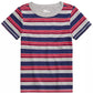 Epic Threads Little Boy's Multi-Stripe T-Shirt Gray Size 5