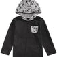 Epic Threads Toddler Boys Colorblocked Splatter-Print Thermal-Knit Hooded T-Shirt Black Size 3T