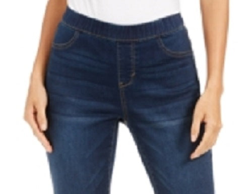 Style & Co Women's Fleece-Lined Jeggings Blue Size Small