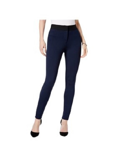 Style & Co Women's Fleece-Lined Jeggings Blue Size X-Small