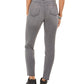 Style & Co Women's Curvy-Fit Skinny Bling Pocket Jeans Charcoal Size 14