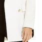 INC International Concepts Women's Double Breasted Blazer White Size Large