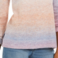 Style & Co Women's Ombre Sweater Purple Size Small
