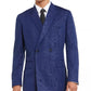 INC International Concepts Men's Sport Coat Slick Double Breasted Slim Fit Navy Size Small