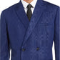 INC International Concepts Men's Sport Coat Slick Double Breasted Slim Fit Navy Size Small
