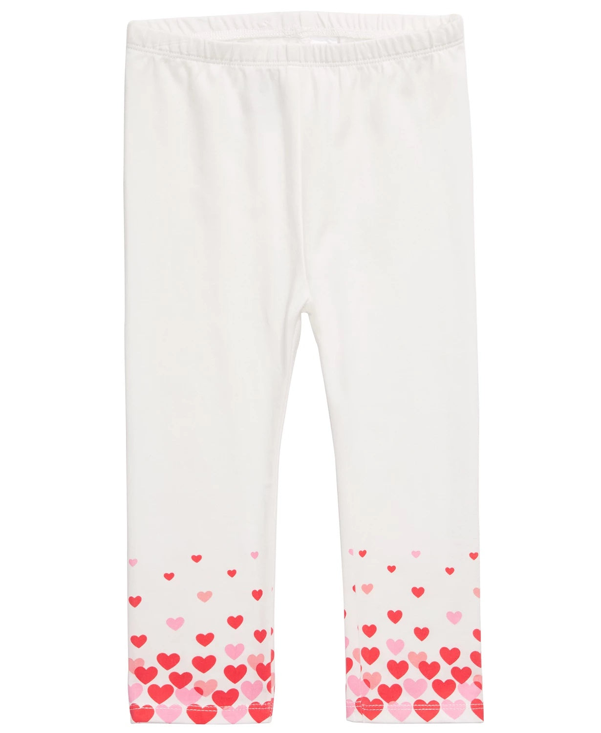 First Impressions Toddler Girl's Heart Print Leggings  White Size 4T